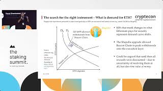 ETH Issuance Reduction and Decentralisation Considerations Keynote by Thunj Chantramonklasri [upl. by Eiralih]