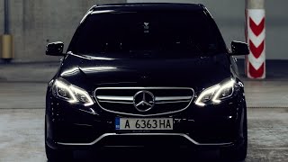 AMG E63  Black Pearl Night Drive [upl. by Lussier]