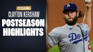 Clayton Kershaw Postseason Highlights Dodgers legend gets first World Series title [upl. by Mahgirb32]