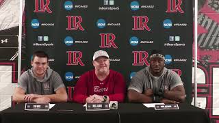 LenoirRhyne Football Press Conference after 6317 Win vs Shepherd [upl. by Filide]