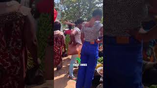 Exploring a rural market in Ghana West Africa 7 Ghana Market Tour Shorts [upl. by Adnohr]