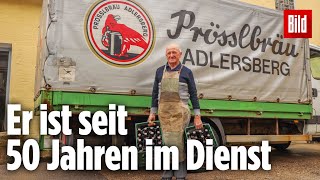 Dieser 80Jährige ist Deutschlands ältester Bierfahrer [upl. by Slemmer]