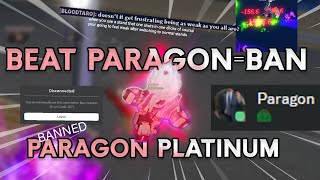 YBA I GOT BANNED FOR BEATING PARAGON [upl. by Nerwal]