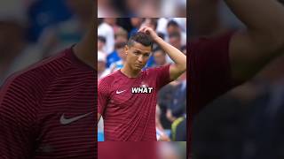 Ronaldos Shocking Advice to His Son After a Yellow Card Incident 😱🔥  shorts ronaldo [upl. by Walrath]