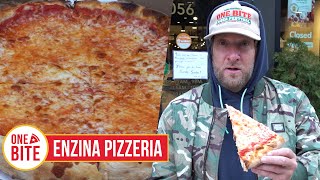 Barstool Pizza Review  Enzina Pizzeria Waltham MA [upl. by Haronid]