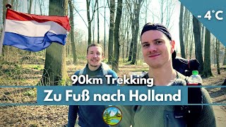 Ruhrgebiet nach Holland 90km Winter Wildcamping [upl. by Sirotek]