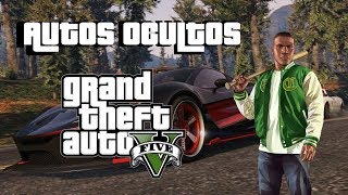 UBICACIONES DE AUTOS RAROS EN GTA 5 modo historia [upl. by Rohclem516]