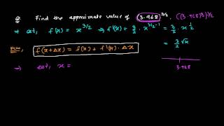 Approximation Using Differentials [upl. by Cirala]