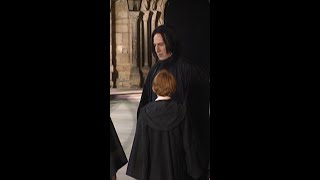 Alan Rickman terrifyingly good HarryPotter SeverusSnape BehindTheScenes [upl. by Rayner]