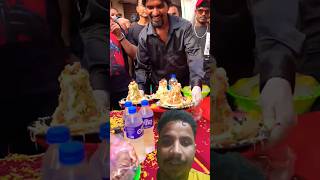 Khana Challenge shorts chocklet foodie streetfood [upl. by Alessig]