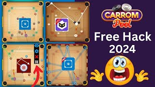 Carrom Pool Free Hack 2024  Aim carrom hack  lulubox hack  Bitaim hack [upl. by Karlow635]