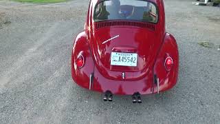 1968 VW Beetle Custom 1835cc Engine cam with dual Solex Carbs Video 3 [upl. by Lardner]