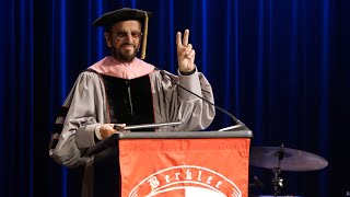 Ringo Starr Receives Honorary Doctorate at Berklee College of Music [upl. by Jozef]