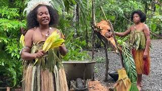 Cruise to beautiful PAPUA NEW GUINEA visiting BODABODAWANINA Cultural Village [upl. by Assilen797]