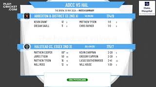 Abberton amp District CC 2nd XI v Halstead CC Essex 2nd XI [upl. by Deanna70]