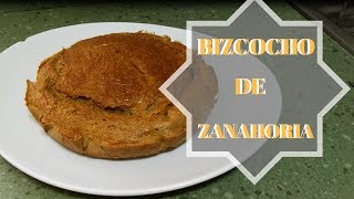 BIZCOCHO DE ZANAHORIA SALUDABLE Mysweetilove [upl. by Aihtnis]