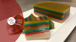 Kueh Lapis Singapore favourite 9 layers steamed cake [upl. by Norval]