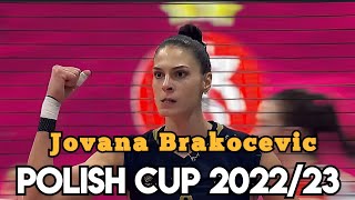 Polish Cup 202223 Final Jovana Brakocevic [upl. by Nosinned133]