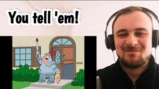 Rob Reacts Family Guy Cutaways Season 4 Part 4  Part 2 trynottolaugh [upl. by Ikcim884]