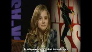 Chloe Moretz interview  KickAss [upl. by Yeldoow]