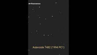 Rusia publicó imágenes del Asteroide que se aproximó este 18 0122shorts [upl. by Iren]