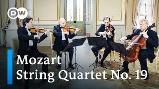 Mozart String Quartet No 19 Dissonance  Gewandhaus Quartet [upl. by Silber]