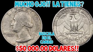 💸MUCHO OJO 👉SI TIENES UNA DE ESTAS PODRIAS TENER 5000000 DOLARES 💸1977 25C D LA TIENES💸 [upl. by Snell909]