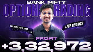 Bank Nifty Options Trading Profit 332972  By Ayush Thakur [upl. by Adnaram702]