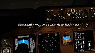 Autoland tutorial PMDG 747 FSX Flightsim [upl. by Nye793]