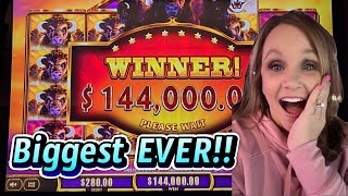 YouTubes Biggest Jackpot In History On Buffalo Ascension 🌟 [upl. by Lemmuela327]