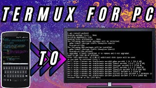 Termux for PC How to Install PC💠DOWNLOAD Tutorial  Manual📥Recent Updates No Charge [upl. by Aryas]