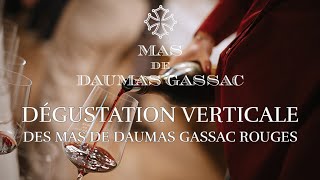 Mas de Daumas Gassac  Dégustation Verticale 2024 [upl. by Sualohcin]