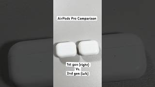 Apple AirPod Pros Comparison 1st Gen vs 2nd Gen [upl. by Jegar]