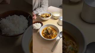 an ugly delicious spicy miso seafood soondubu 🦪☆♪ w mentaiko and clam shortsvideo shorts [upl. by Kcaz209]