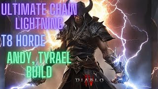 BEST CHAIN LIGHTNING BUILD T8 horde its tanky it does DMG and has no mana issues [upl. by Suiradel]