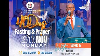 MONDAY 27112023 DAY 29 OF 40 DAYS EVENING SERVICE WITH PASTOR MUGISHA PHINEAS [upl. by Eniladam]