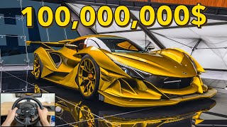 0 Vs 100000000 Car in Forza Horizon 5  Steering Wheels Gameplay [upl. by Wetzel875]