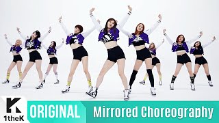 Mirrored TWICE  CHEER UP Choreography1theK Dance Cover Contest [upl. by Notnirb]