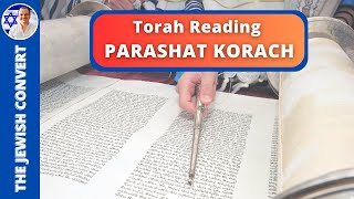 PARASHAT KORACH  Weekly Torah Reading in Hebrew amp English Translation  TORAH STUDY [upl. by Anilrac345]