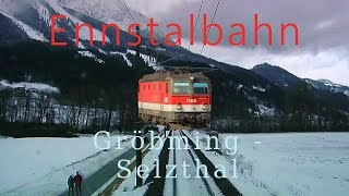 Führerstandsmitfahrt Ennstalbahn Gröbming  Selzthal  Cab Ride ÖBB 1144 [upl. by Nahtnoj]