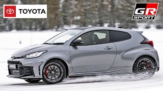 2024 Toyota GR Yaris  specs winter drive [upl. by Huei]