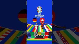 Euro 2024 QuarterFinals England vs Switzerland [upl. by Kirch]