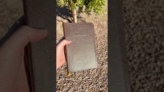 Classic goatskin leather Bible [upl. by Wynnie513]