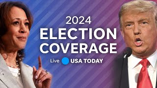 Election Night 2024 live coverage  USA TODAY [upl. by Wooldridge]