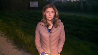 WXMI FOX 17 News  20170508 Monday  Fruit growers use fires hold off freezing temps Live Shot [upl. by Vareck]