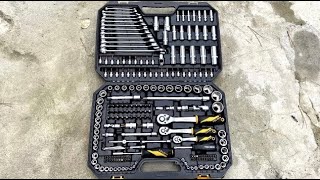 TOLSEN 216pcs Socket Set kit Chrome Vanadium [upl. by Boggers]