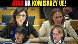 EWA ZAJĄCZKOWSKA i BRYŁKA MIAŻDZĄ FAKTAMI UNIJNYCH KOMISARZY [upl. by Nnoj]