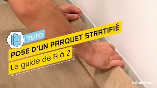 Comment poser un parquet stratifié   Bricorama [upl. by Brindle]