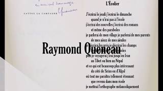 Lécolier Raymond Queneau [upl. by Ephrayim600]