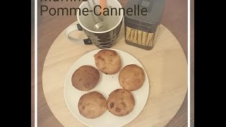 Muffins Pomme Cannelle  Recette n°3  Chloé Danse Diet [upl. by Manfred]